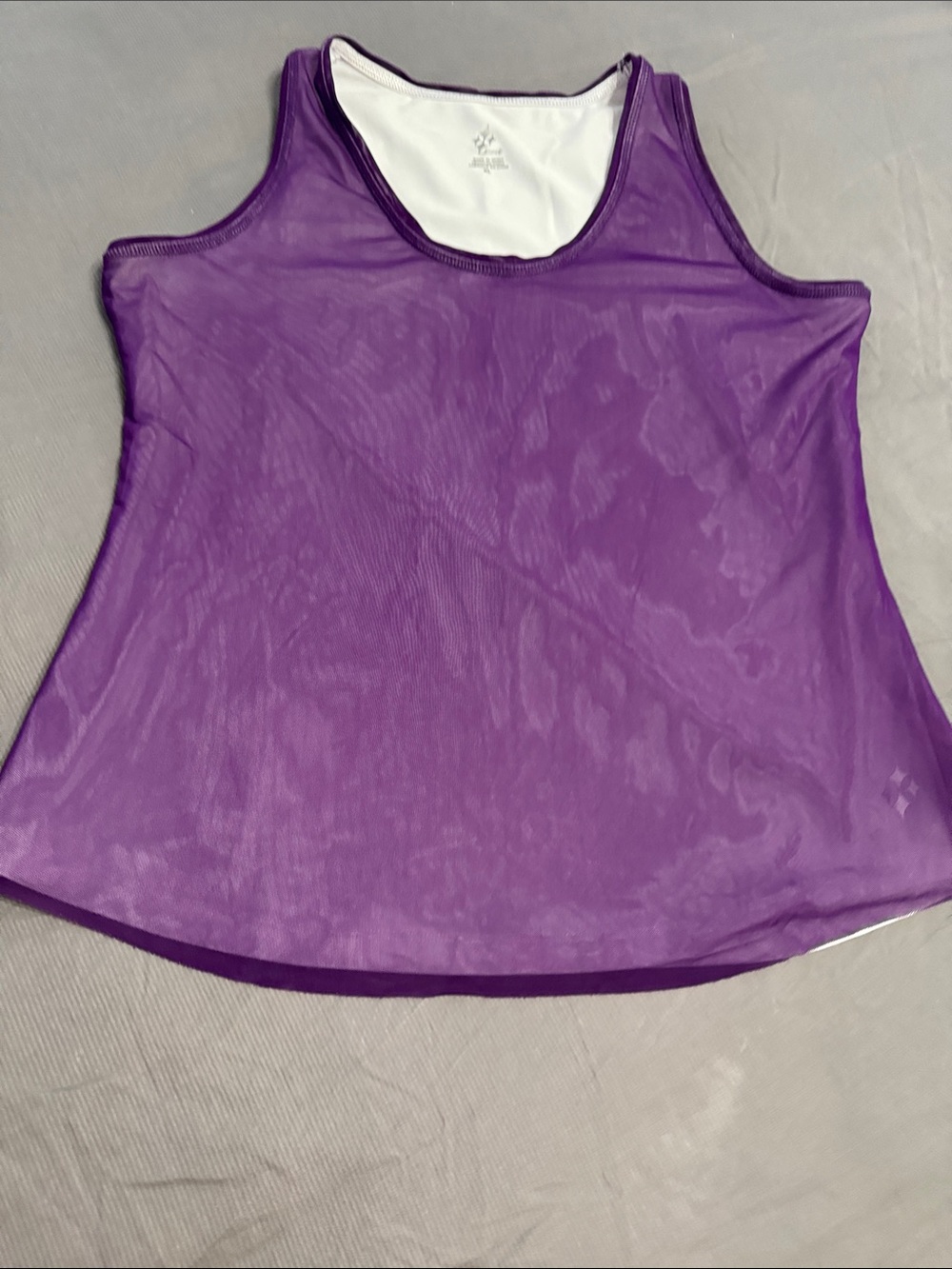 Jofit Purple Athletic Racerback Tank